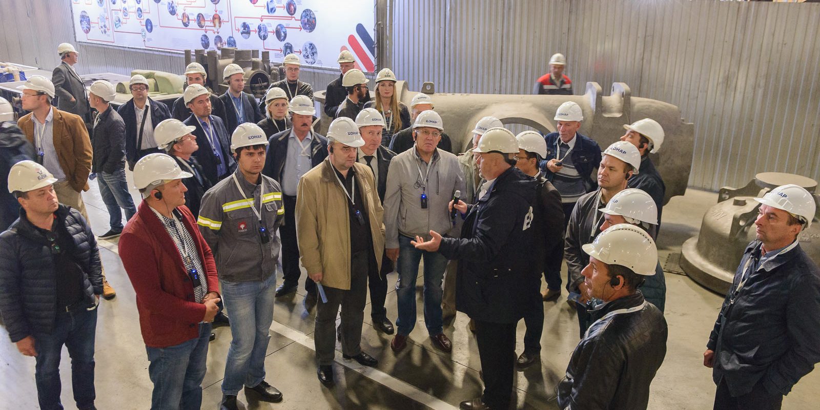 Участники международного съезда литейщиков посетили сталелитейный завод «БВК»