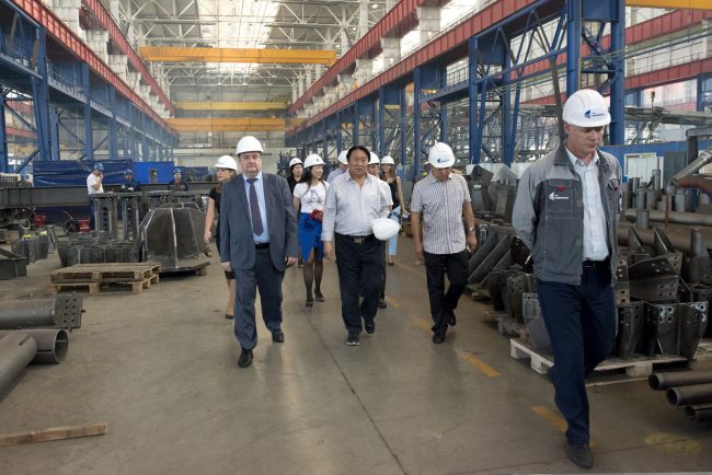 Визит представителей харбинской корпорации