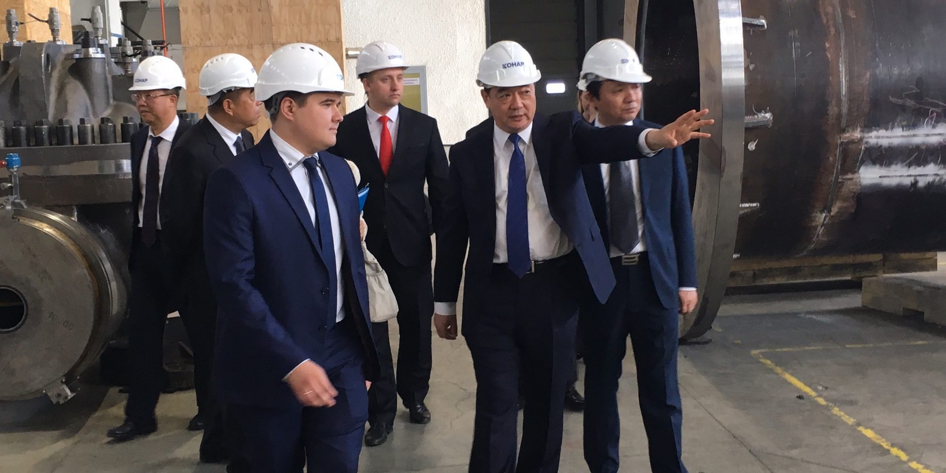 Индустриальный парк «Станкомаш» посетила делегация из Китая