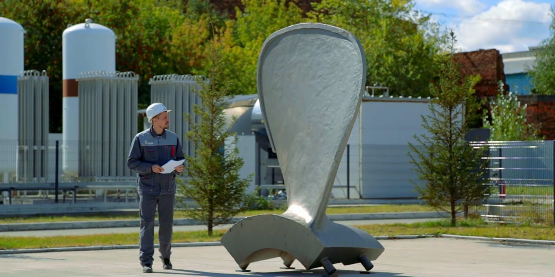 Челябинский сталелитейный завод «БВК» впервые произвел лопасть гребного винта для судов ледокольного класса