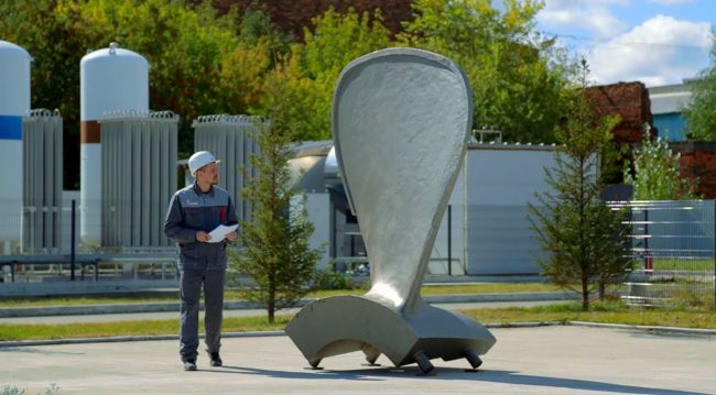 Челябинский сталелитейный завод «БВК» впервые произвел лопасть гребного винта для судов ледокольного класса Челябинский сталелитейный завод «БВК» впервые произвел лопасть гребного винта для судов ледокольного класса