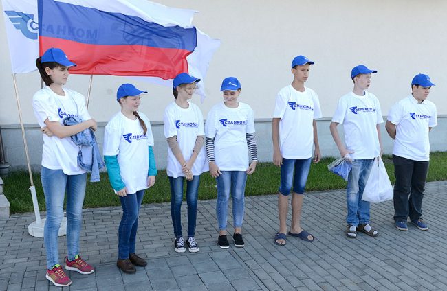 В Индустриальном парке «Станкомаш» начал работать трудовой отряд В Индустриальном парке «Станкомаш» начал работать трудовой отряд