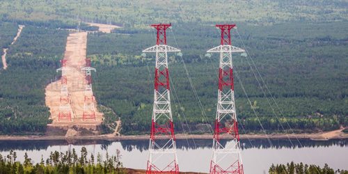 Завод «КОНАР-Чимолаи» изготовил металлоконструкции для спецперехода ЛЭП через Ангару