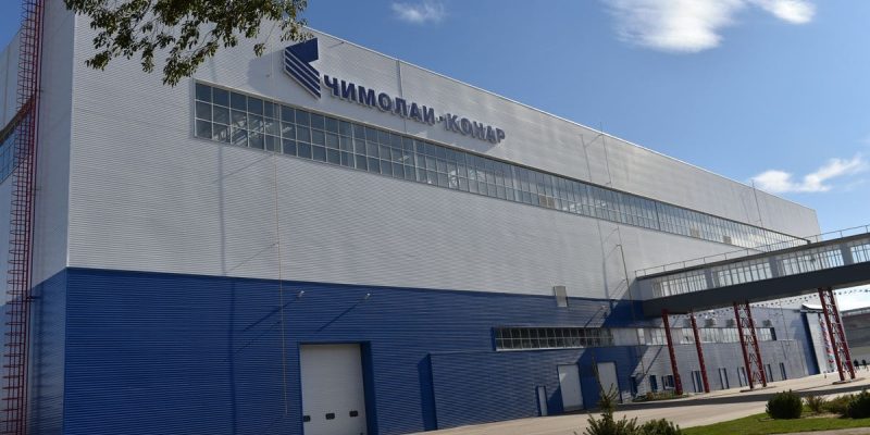 В Индустриальном парке «Станкомаш» официально открылся завод металлоконструкций «СП КОНАР-Чимолаи»