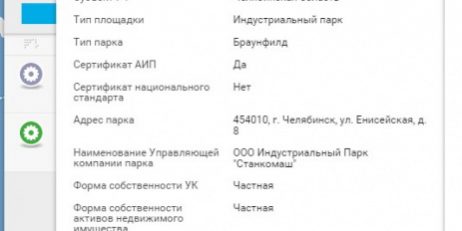 Индустриальный парк «Станкомаш» включен в Геоинформационную систему индустриальных парков Индустриальный парк «Станкомаш» включен в Геоинформационную систему индустриальных парков