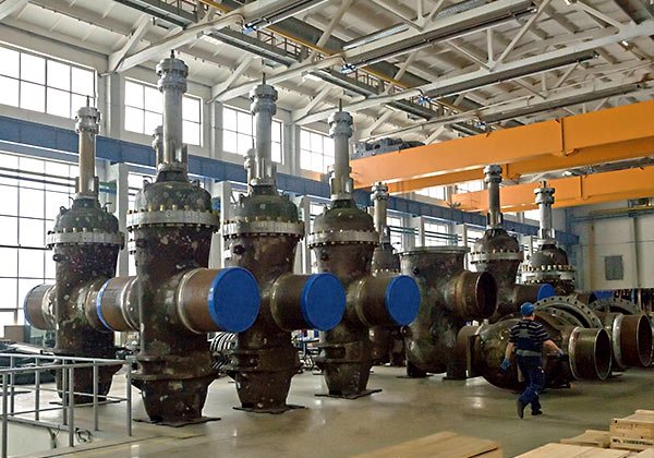 Крупногабаритная трубопроводная арматура